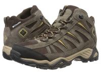2016 Columbia Athletic Boots for Men - North Plains Mid Leather Waterproof - Cordovan/Prairie Sand Sale Online
